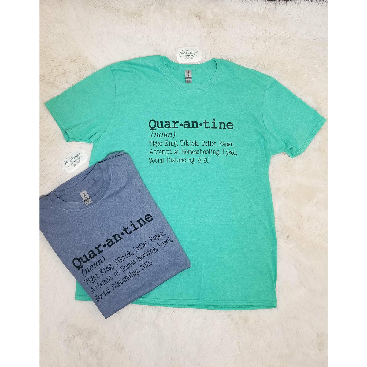 QUARANTINE DEFINITION TEE - The Fringe Spa'Tique