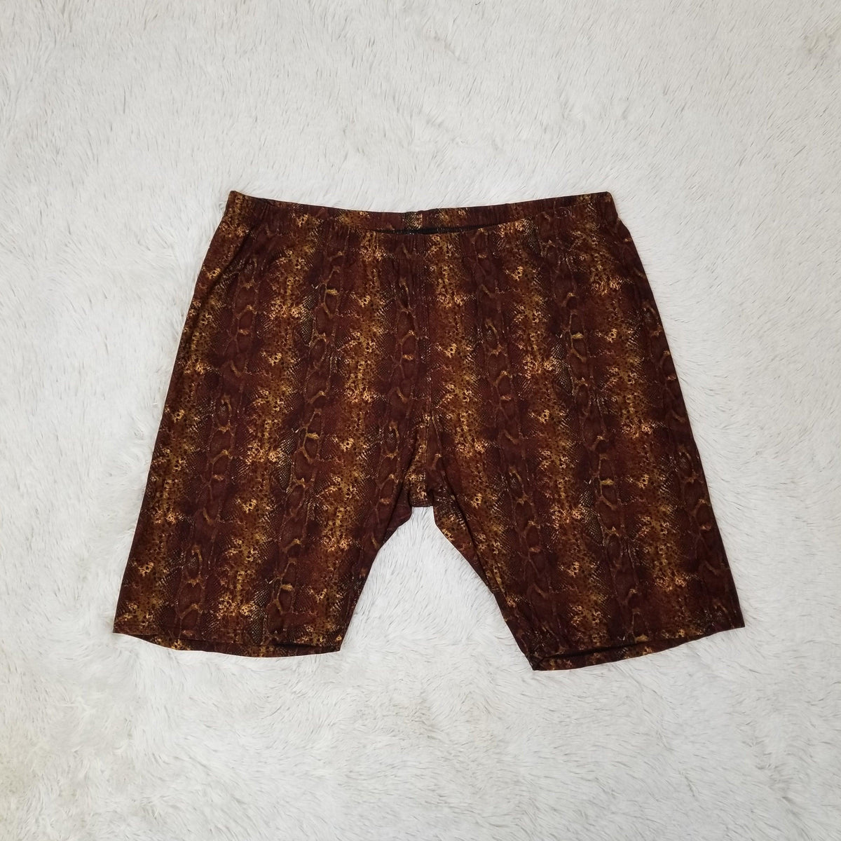PAISLEY PRINT BIKER SHORTS - The Fringe Spa'Tique