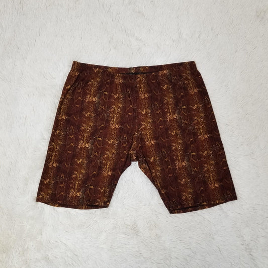 PAISLEY PRINT BIKER SHORTS - The Fringe Spa'Tique
