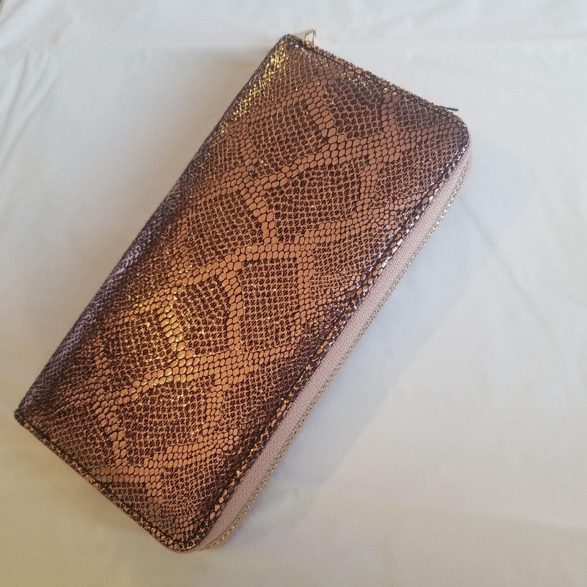 Python Metallic Wallet - The Fringe Spa'Tique