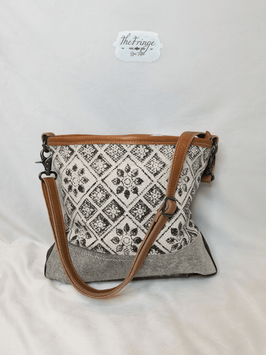Tessellated Shoulder Bag - The Fringe Spa'Tique