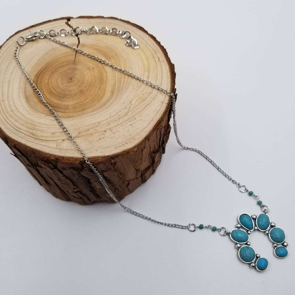 CHAKRA JEWELRY - Turquoise Squash Necklace