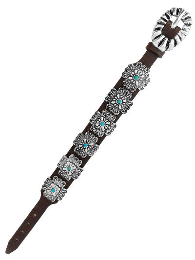 Synthetic Leather Buckle Bracelet