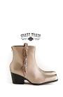 BOUJEE BABE BOOTIES * CHAMPAGNE SILVER - The Fringe Spa'Tique