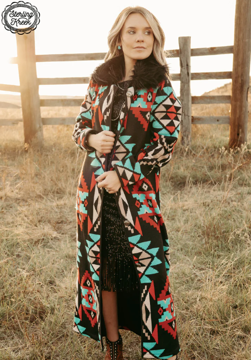 Azteca Knit Duster