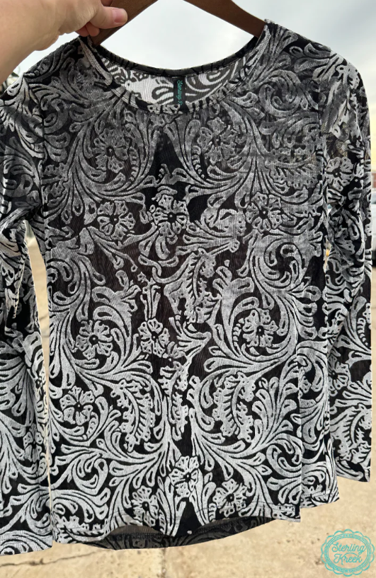 Tooled Up In Tennessee Crew Neck Top