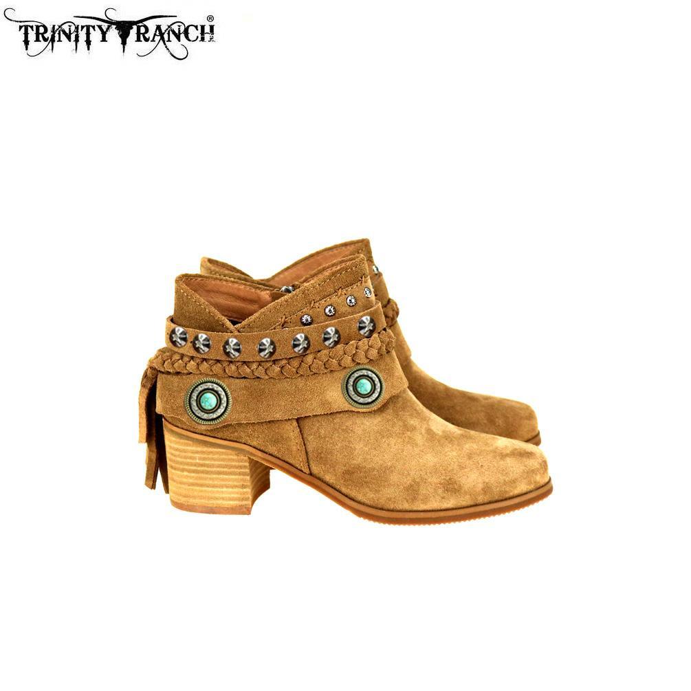 Senecio Booties - The Fringe Spa'Tique