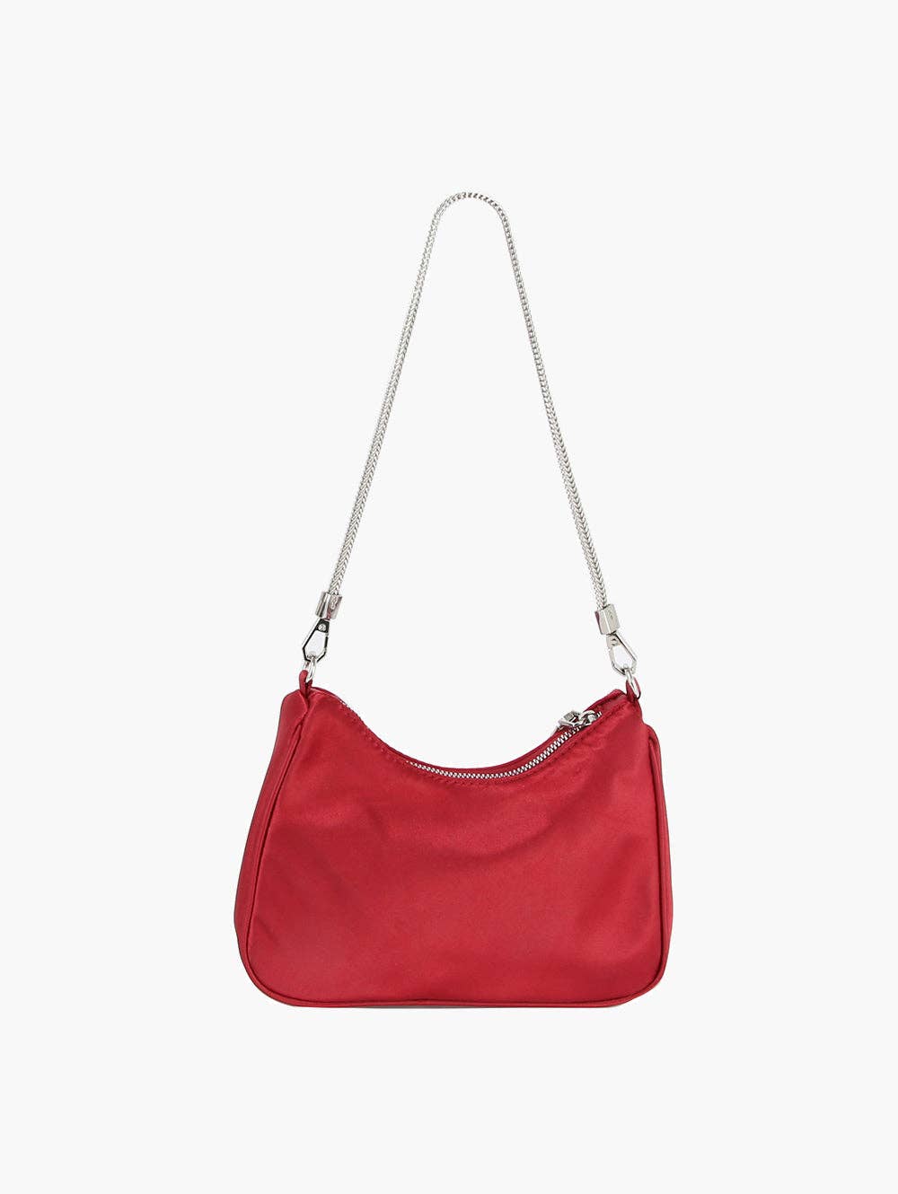 Handbag Factory Corp - Rhinestone Sparkler Hobo Handbag: BLACK