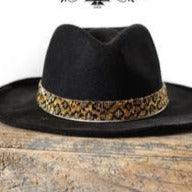 WEST BOUND LEOPARD HATBAND - The Fringe Spa'Tique