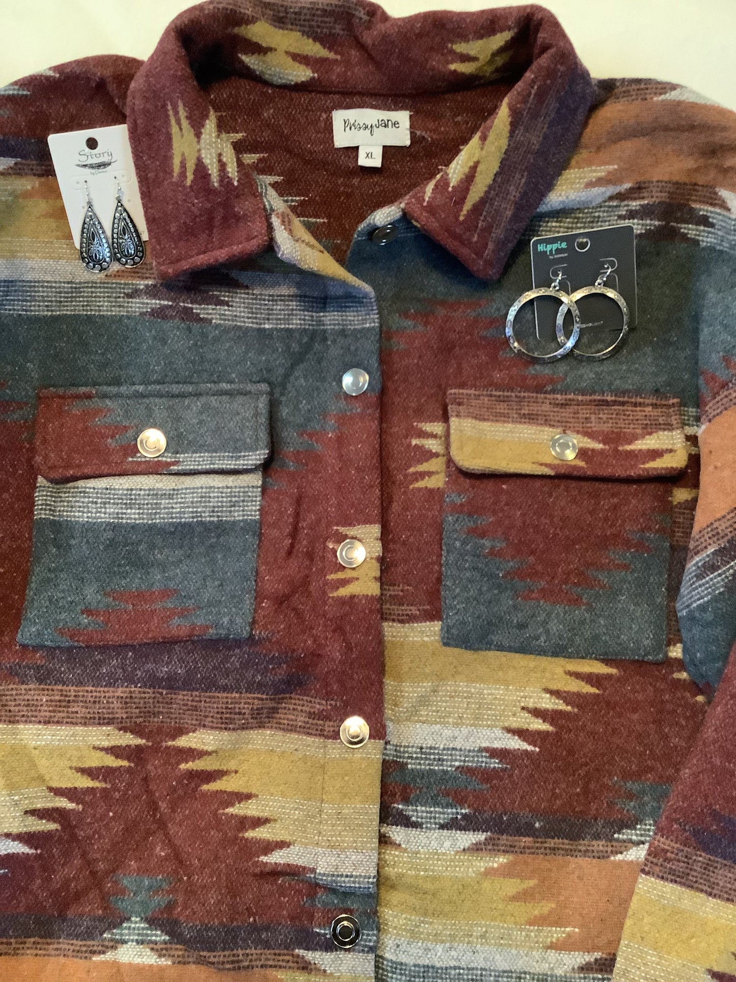 Yellowstone Flair Shacket - The Fringe Spa'Tique