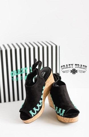 Whip Stitch Wedge - The Fringe Spa'Tique